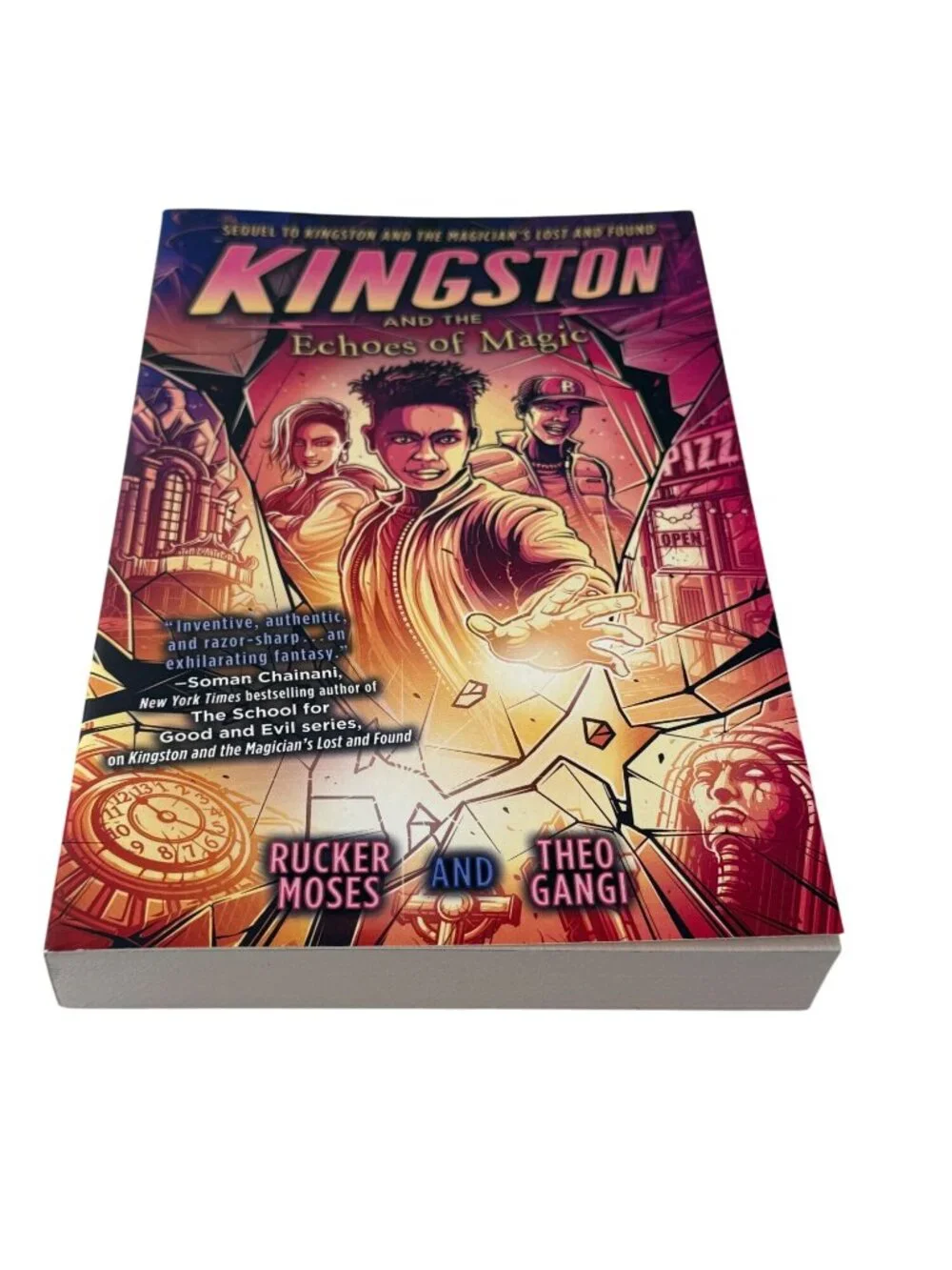 Kingston and the Echoes of Magic Kids Fantasy Adventure Paperback NEW